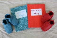 Protège carnets de santé en Esther Motifs&cie, mai 2014 Protège carnets de santé en Esther Motifs&cie