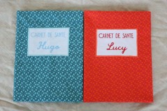 Protège carnets de santé en Esther Motifs&cie, mai 2014 Protège carnets de santé en Esther Motifs&cie