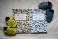 Protège carnets de santé en Liberty Tom's Jet, mai 2014 Protège carnets de santé en Liberty Tom's Jet