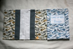 Protège carnets de santé en Liberty Tom's Jet, mai 2014 Protège carnets de santé en Liberty Tom's Jet